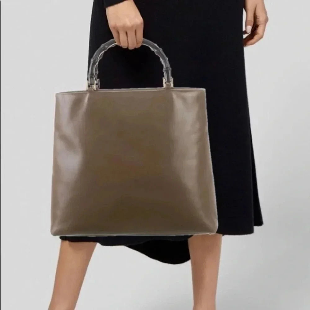 Gucci Diana vintage brown leather bamboo handle bag - Picture 16 of 16